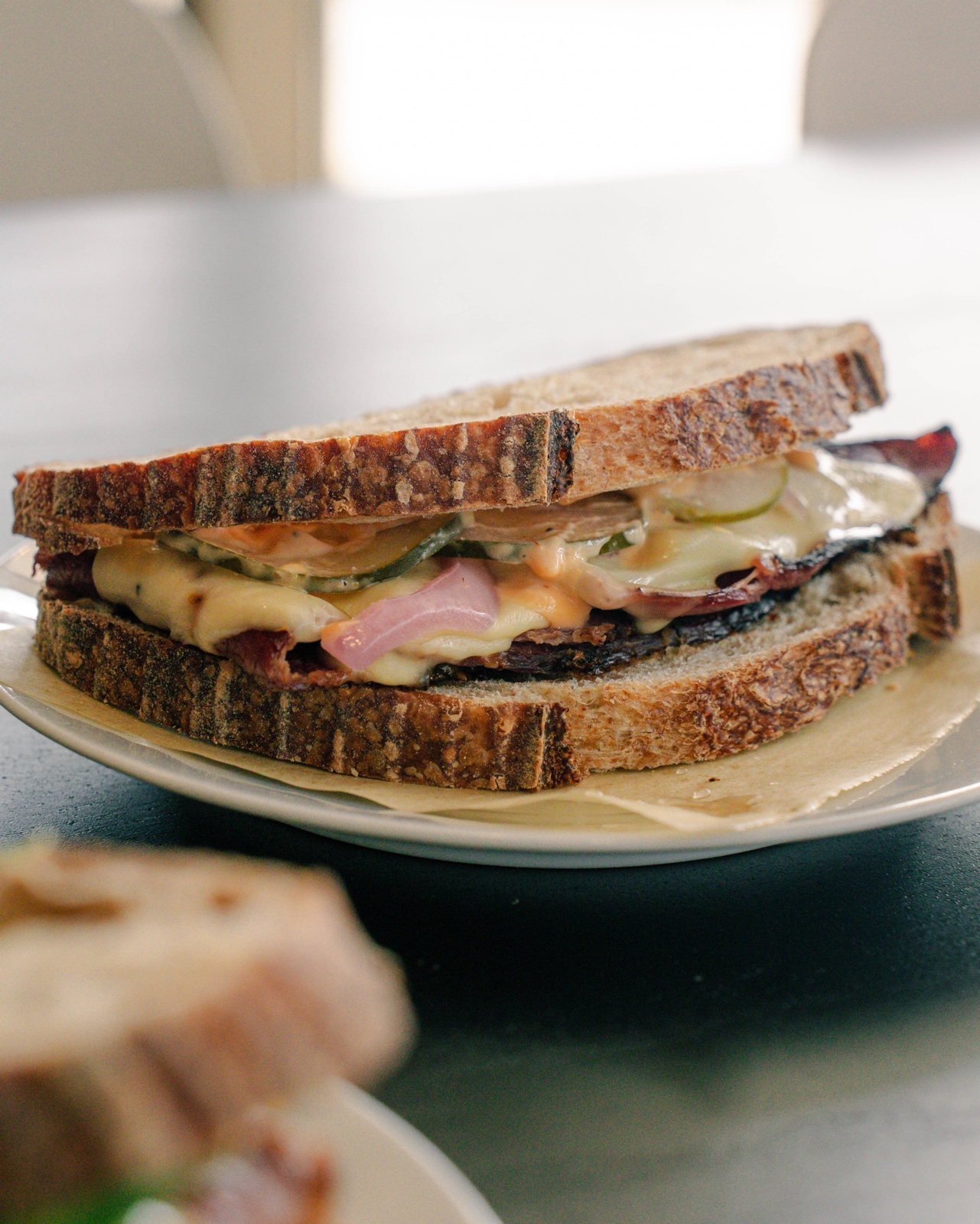 Sándwich de Pastrami