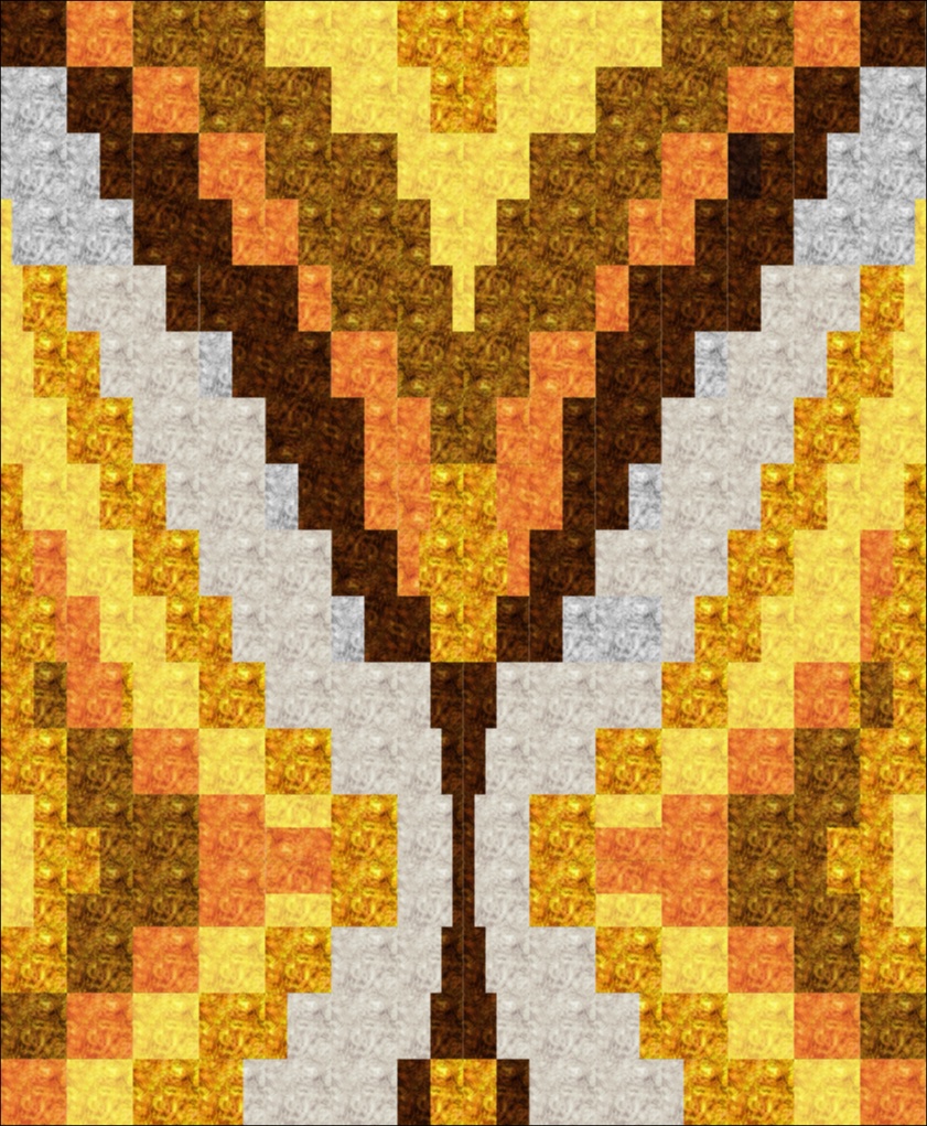 Bargello quilt design
