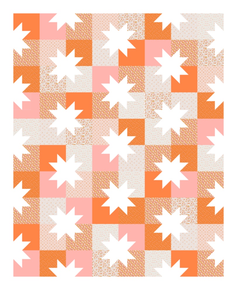 70’s Halloween quilt design
