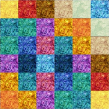 Color Block 1 quilt design