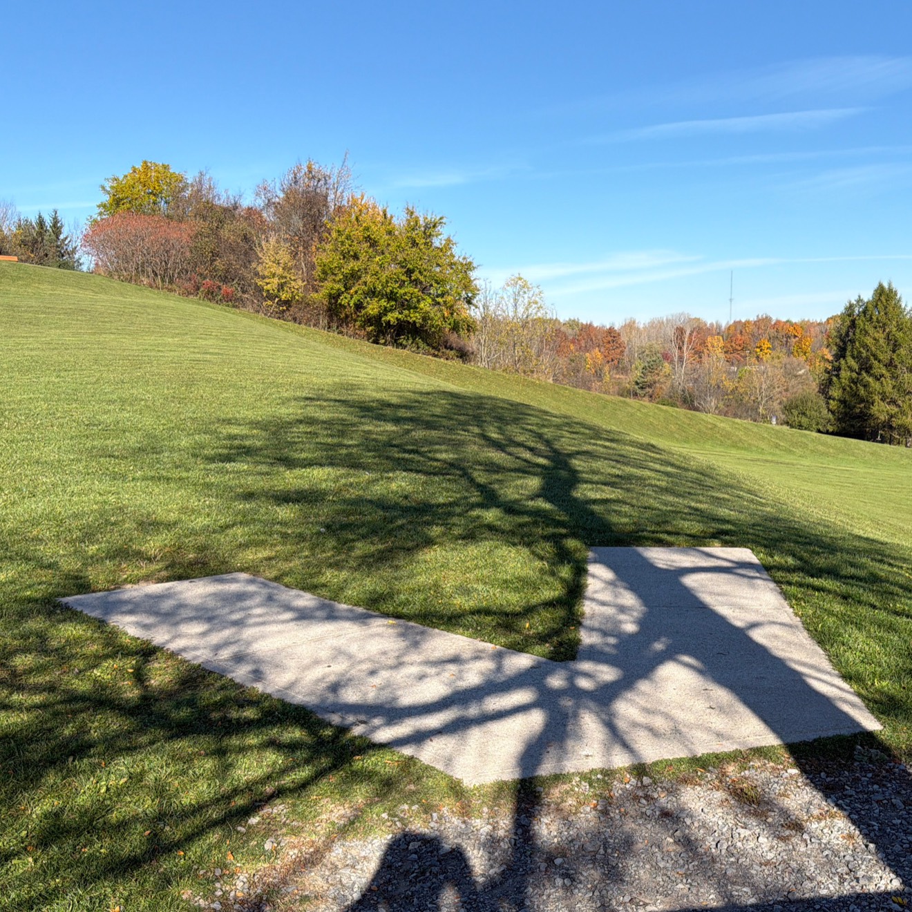 Van Buren Park disc golf course in Baldwinsville, NY