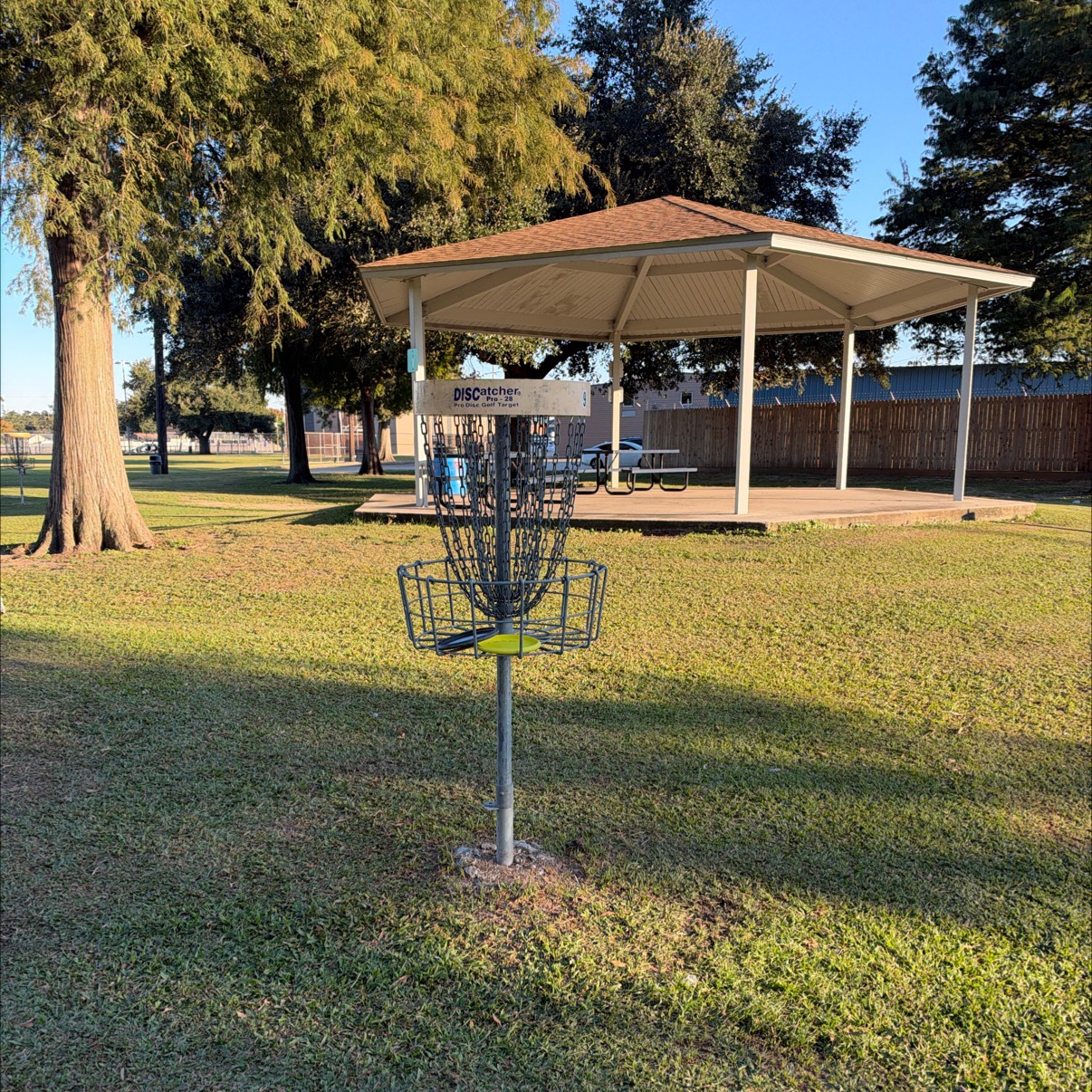 Mike Miley disc golf course in Metairie, LA