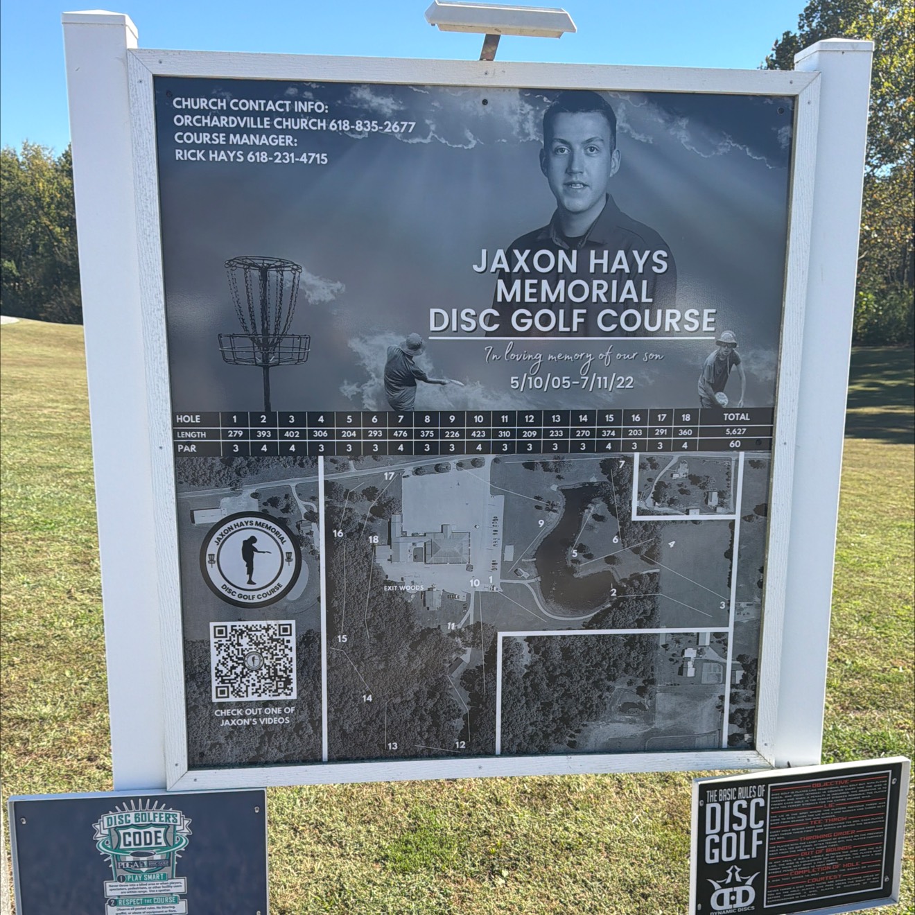 Jaxon Hays Memorial Disc Golf Course disc golf course in Xenia, IL