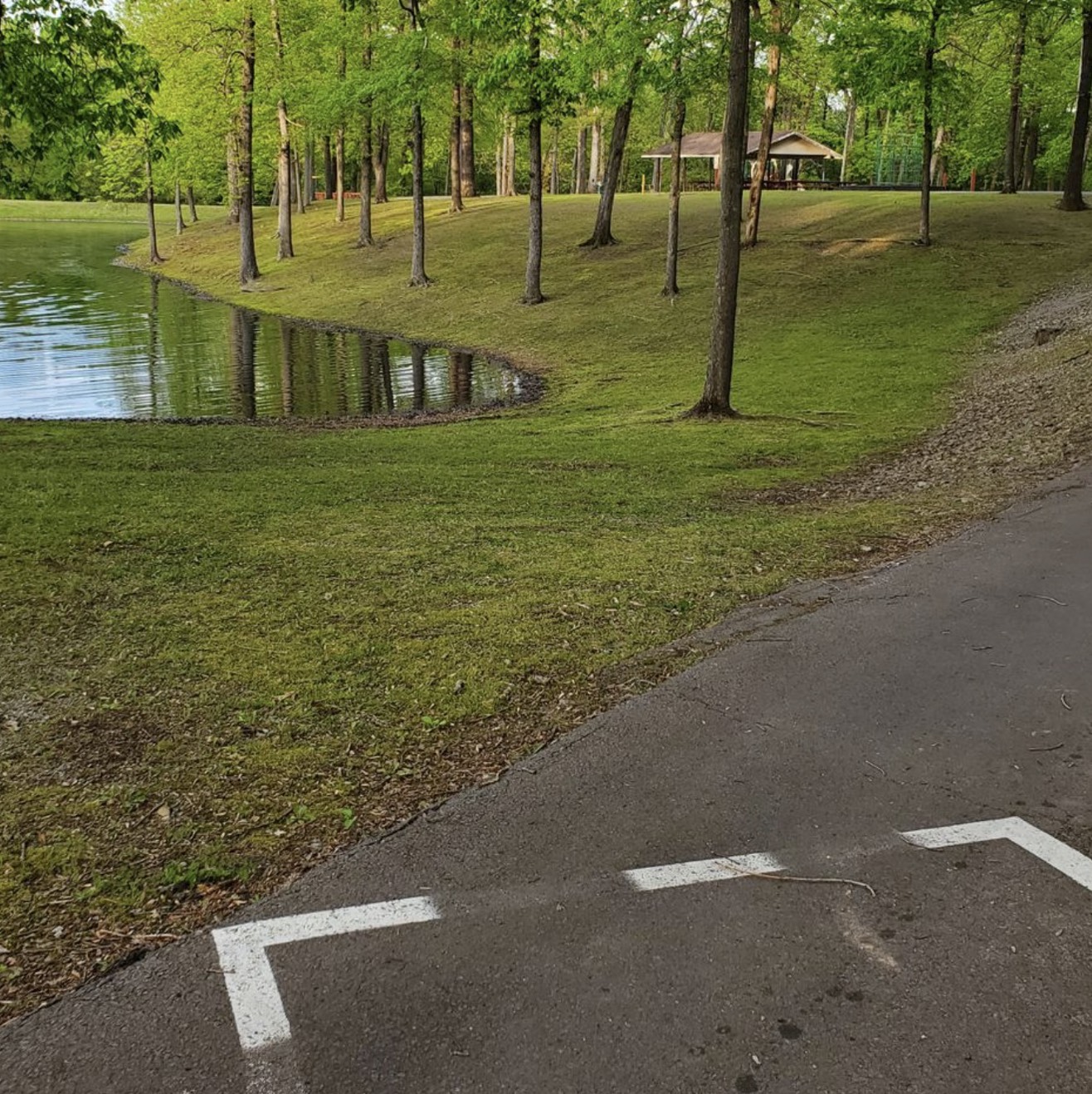 Karel Park disc golf course in Raleigh, IL