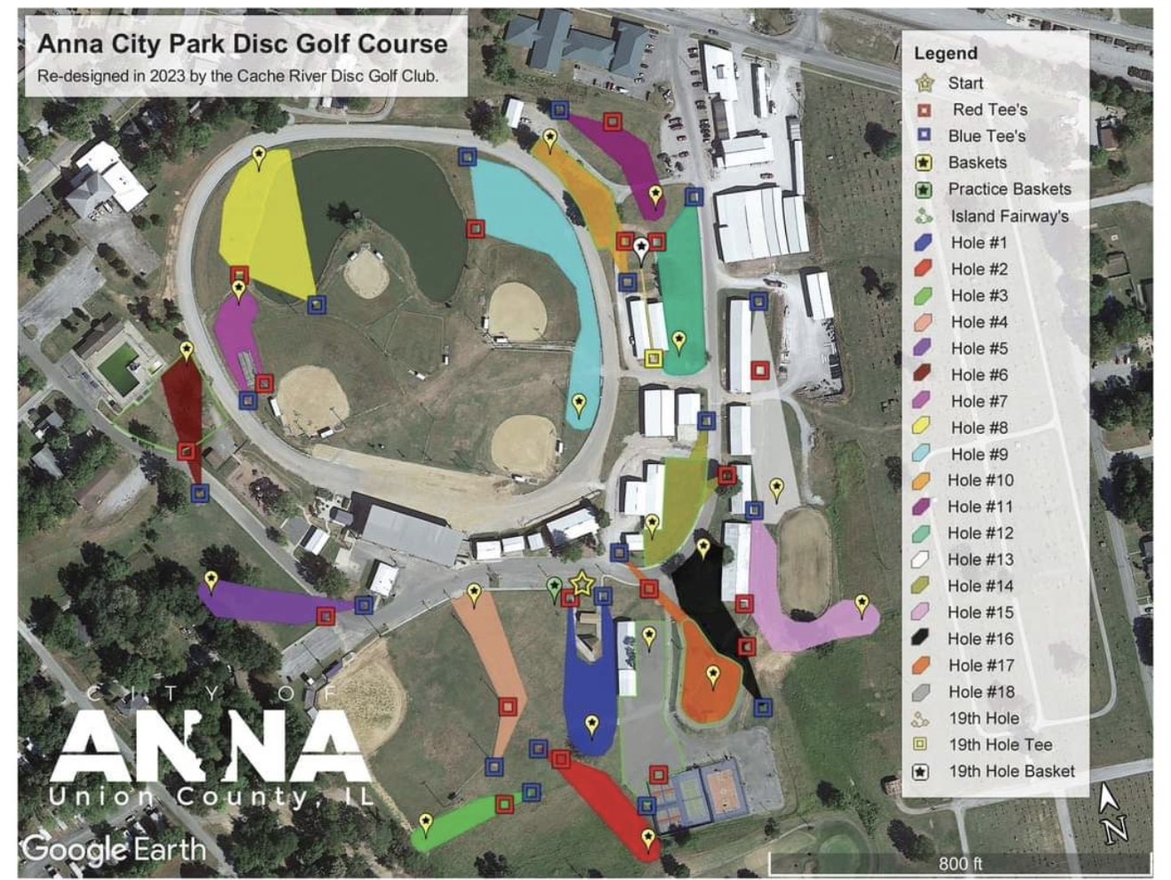 Anna Park Disc Golf Course disc golf course in Anna, IL