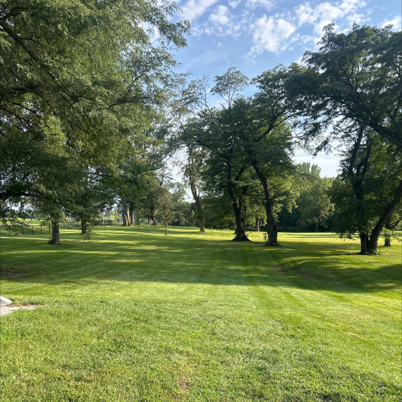 Heritage park disc golf course in Ankeny, IA
