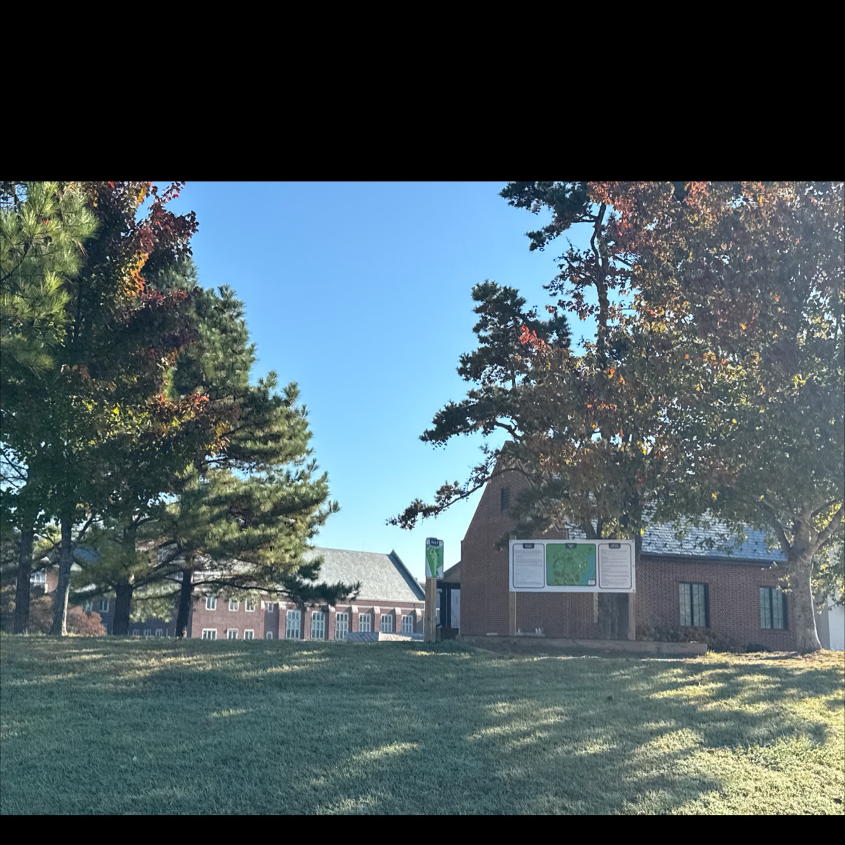 University of Richmond disc golf course in Richmond, VA