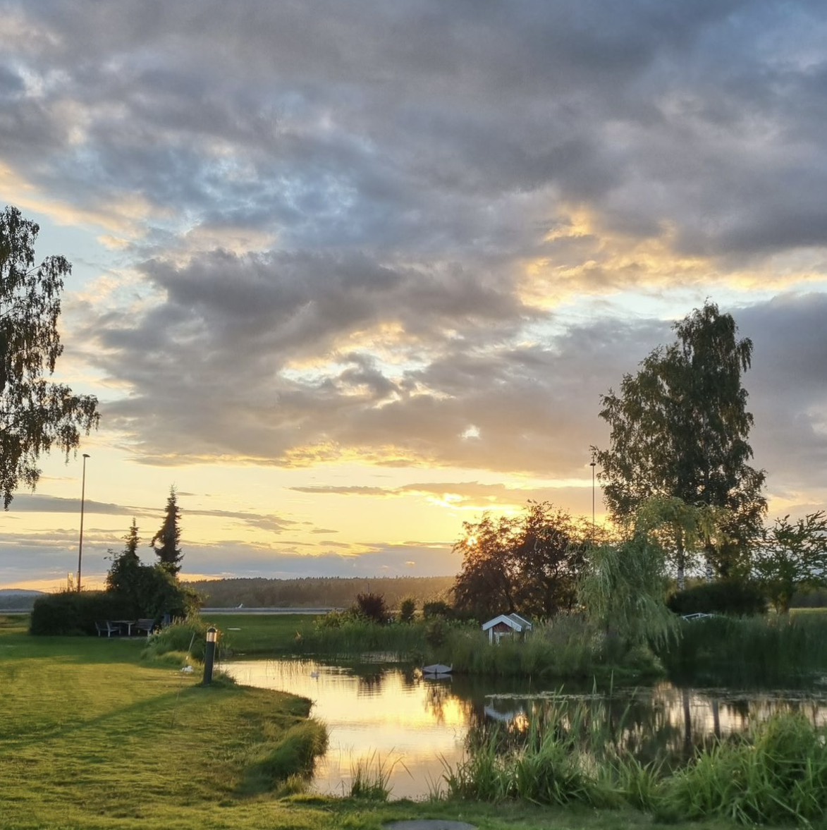 Gjennestad discgolfpark disc golf course in Stokke, Vestfold