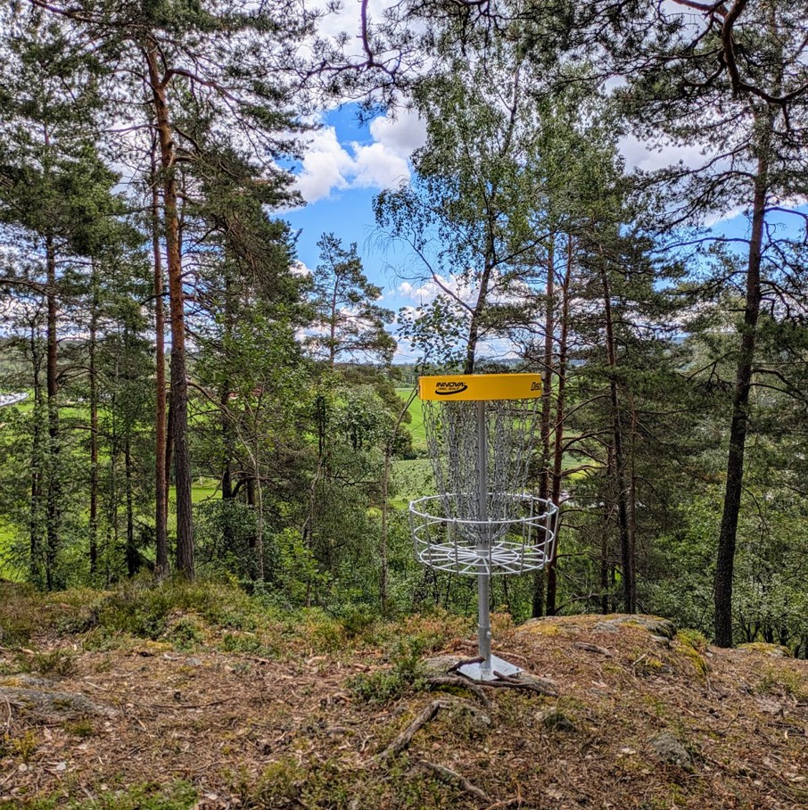 Spikkestad discgolfbane disc golf course in Spikkestad, Akershus