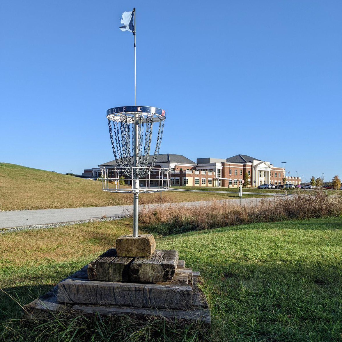 Liberty High School DGC disc golf course in Bedford, VA