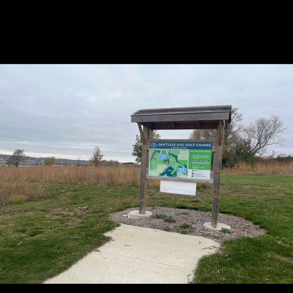 Driftless 9 disc golf course in Rochester, MN