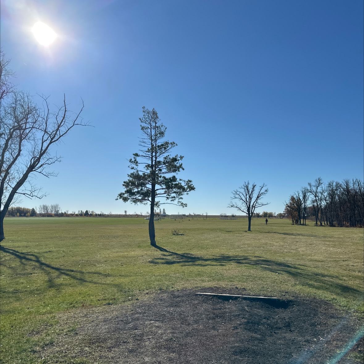 La Barriere disc golf course in Ritchot, MB