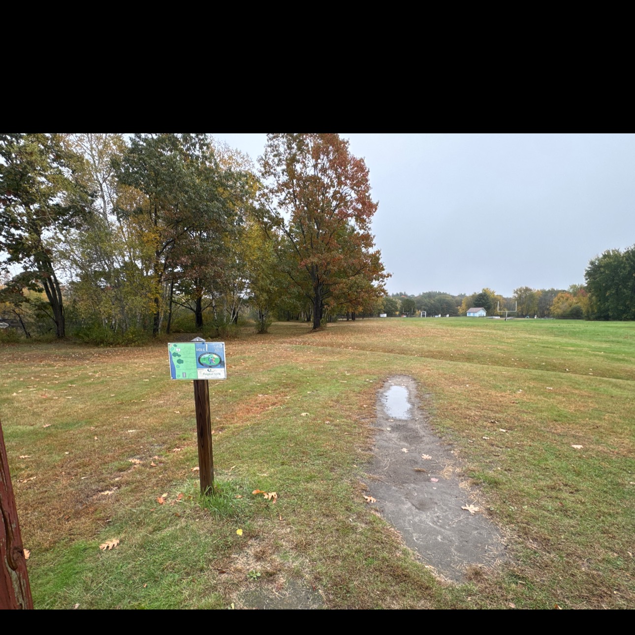 Rotary Park disc golf course in Biddeford, ME
