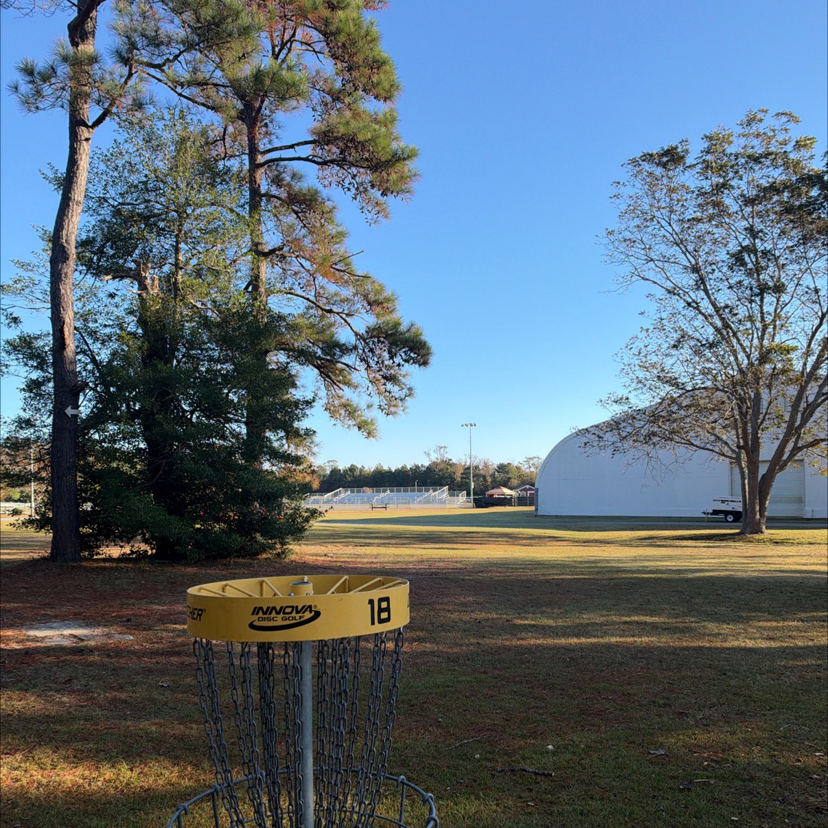 Currituck Rural Center disc golf course in Powells Point, NC