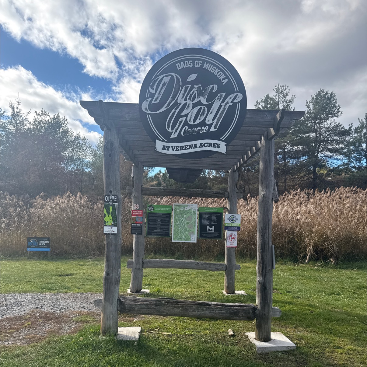 Dads of Muskoka disc golf course in Bracebridge, ON