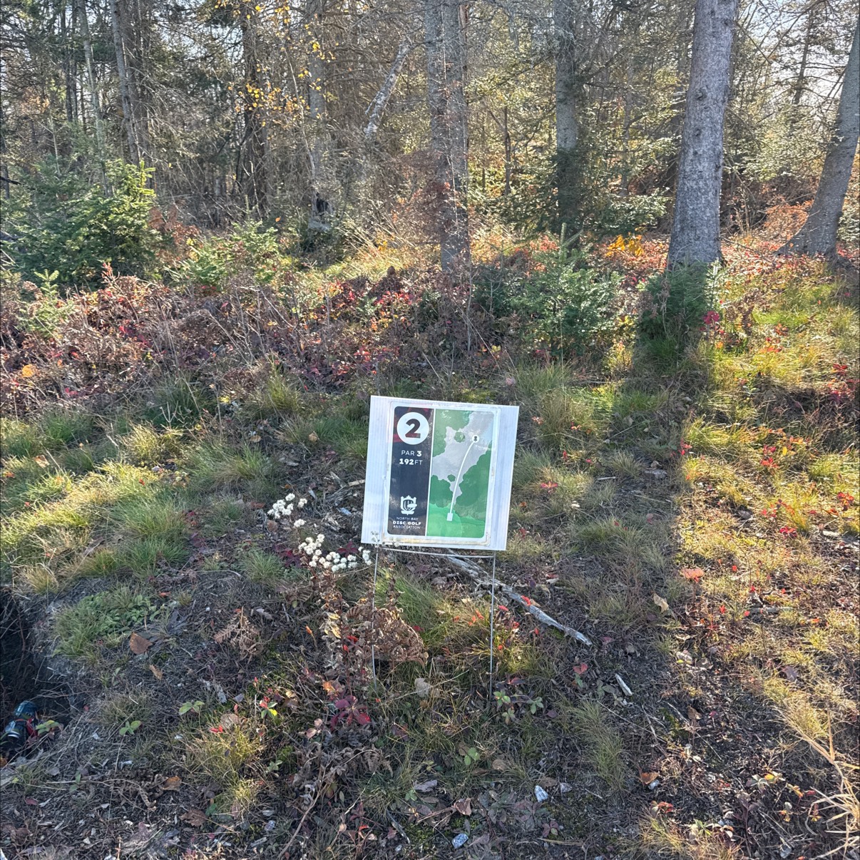 North Bay Sports Complex disc golf course in North Bay, ON