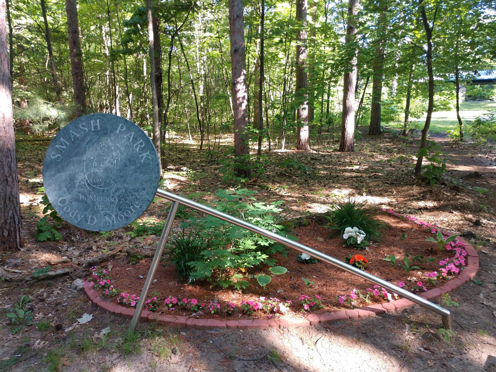 SMASH Park disc golf course in Belding, Michigan