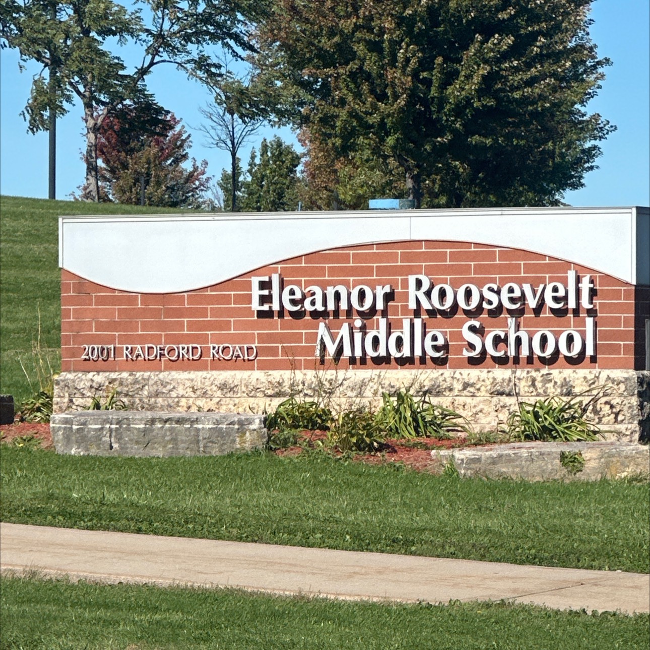 Eleanor Roosevelt disc golf course in Dubuque, IA