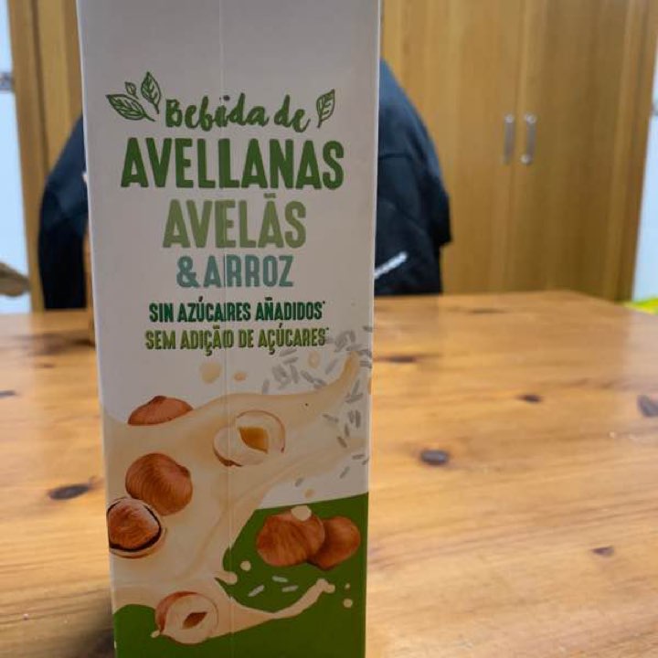 Bebida de avellanas&arroz