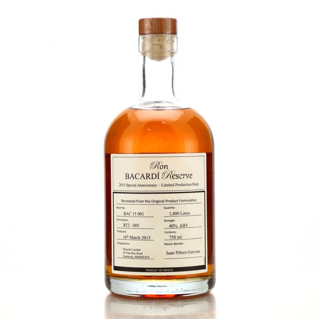High resolution image of the bottle