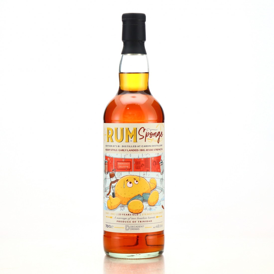 High resolution image of the bottle