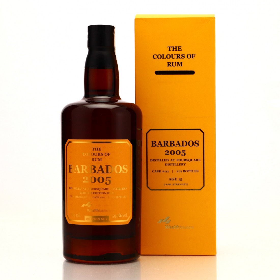 Bottle image of The Colours of Rum Barbados No. 2