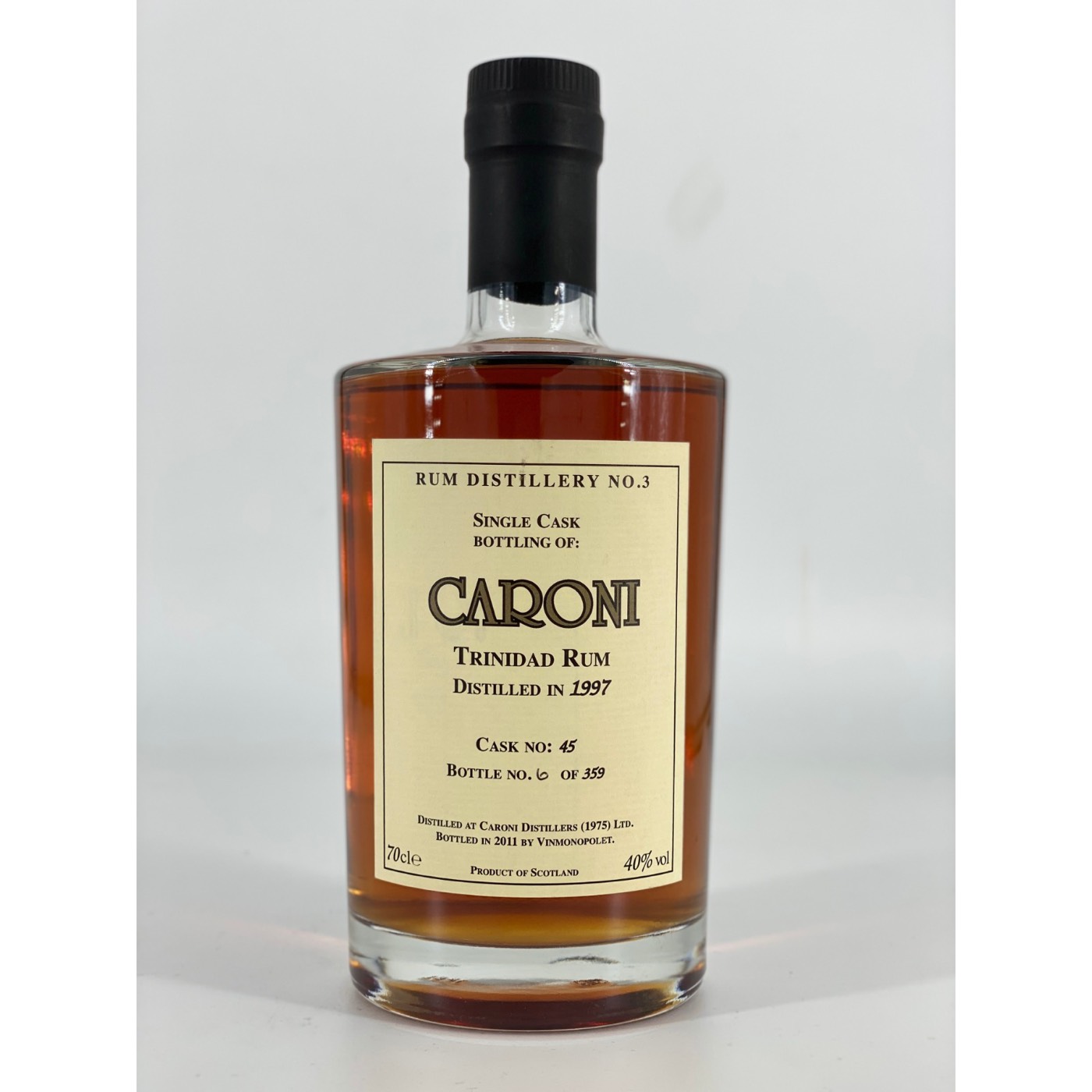 High resolution image of the bottle