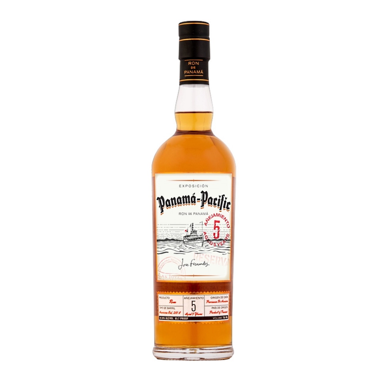 Bottle image of Panama-Pacific Aged 5 Years
