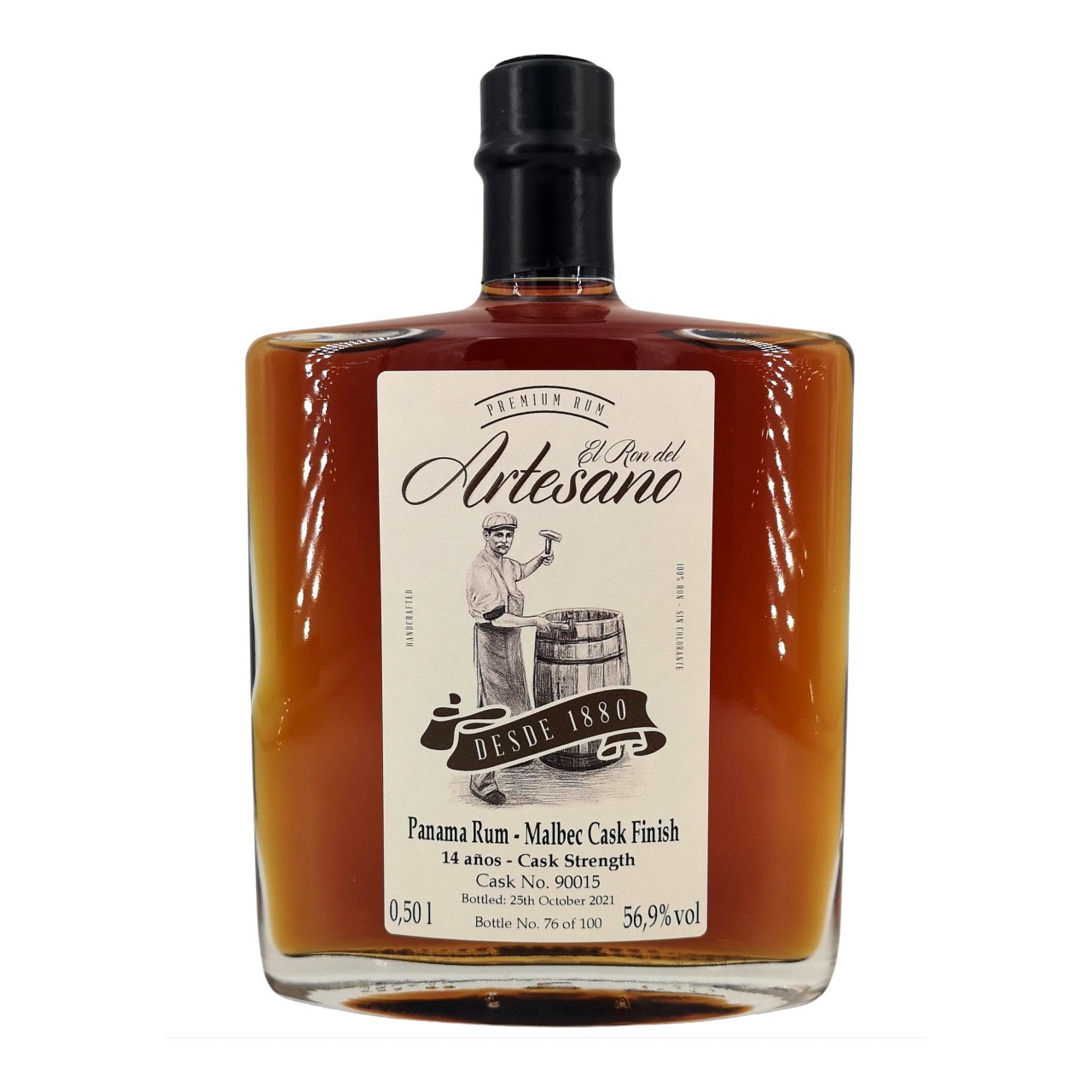Bottle image of Panama Rum - Malbec Cask Finish