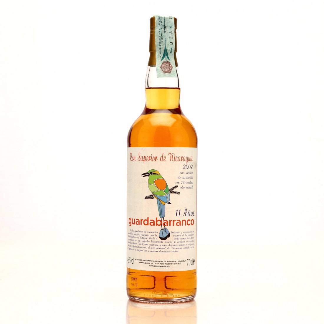 High resolution image of the bottle