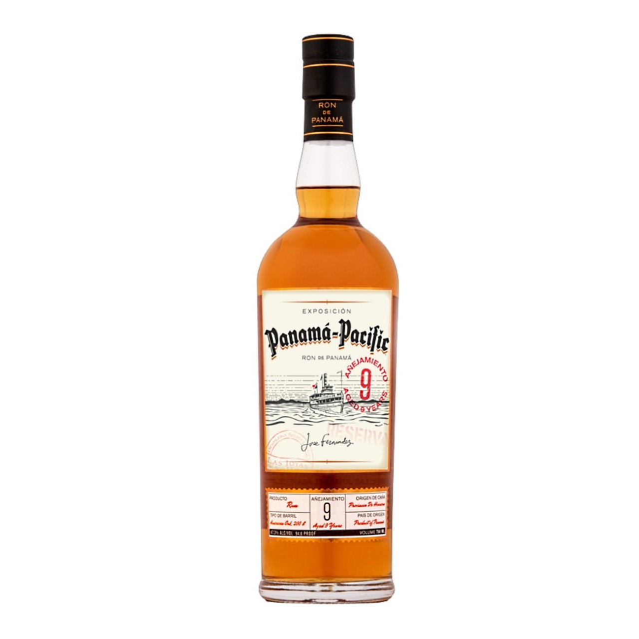 Bottle image of Panama-Pacific Aged 9 Years