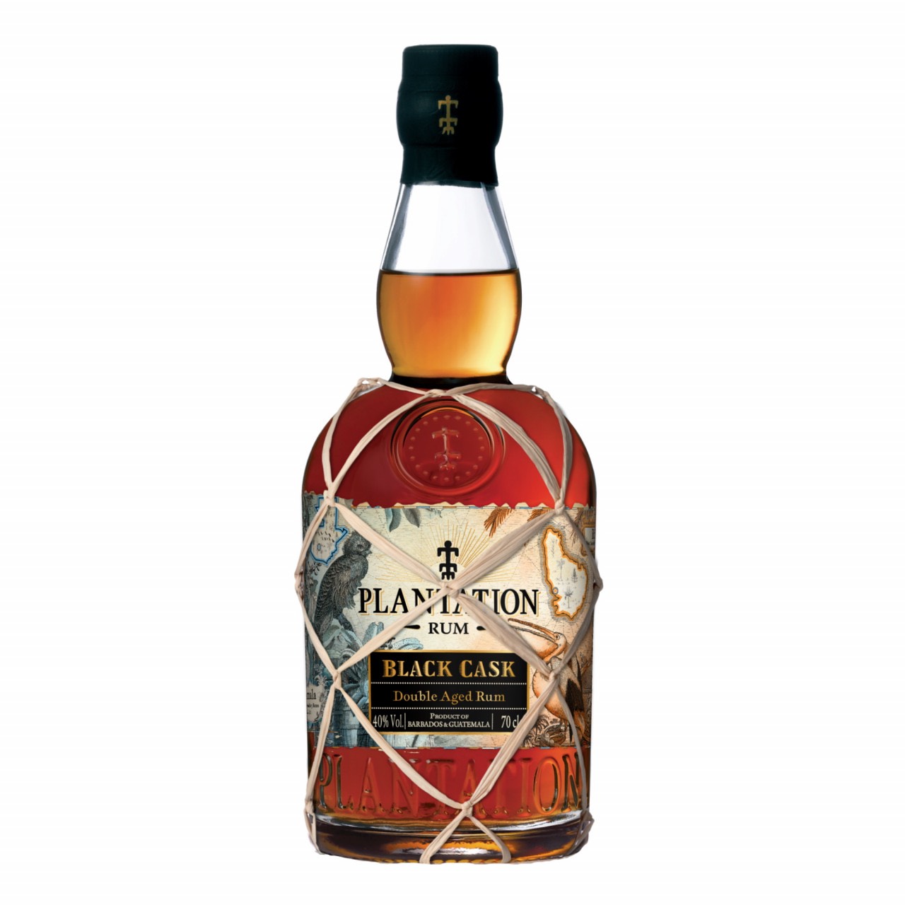 Bottle image of Plantation Black Cask Barbados & Guatemala