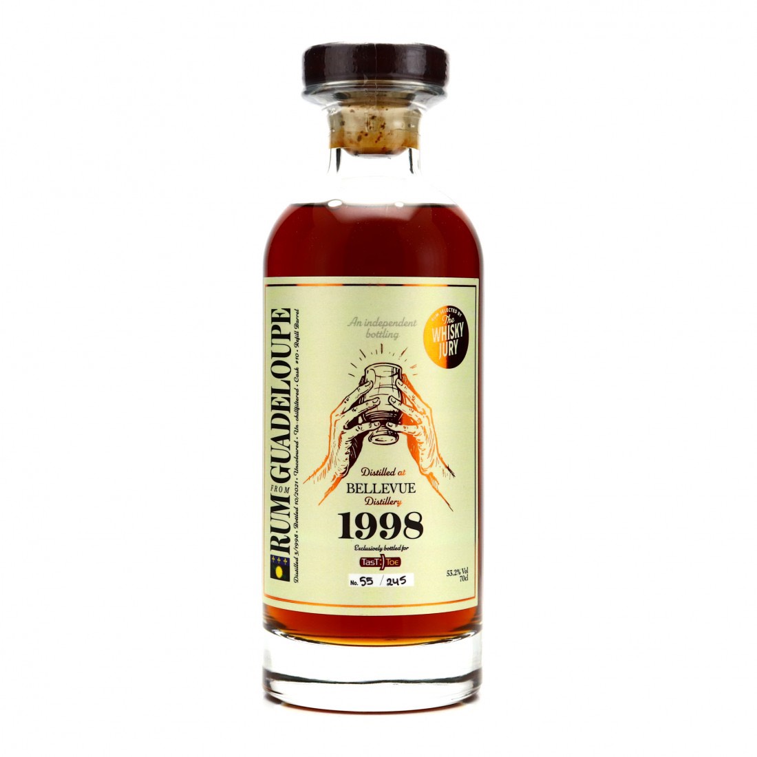 Bottle image of Rum Guadeloupe (TAST‘TOE)