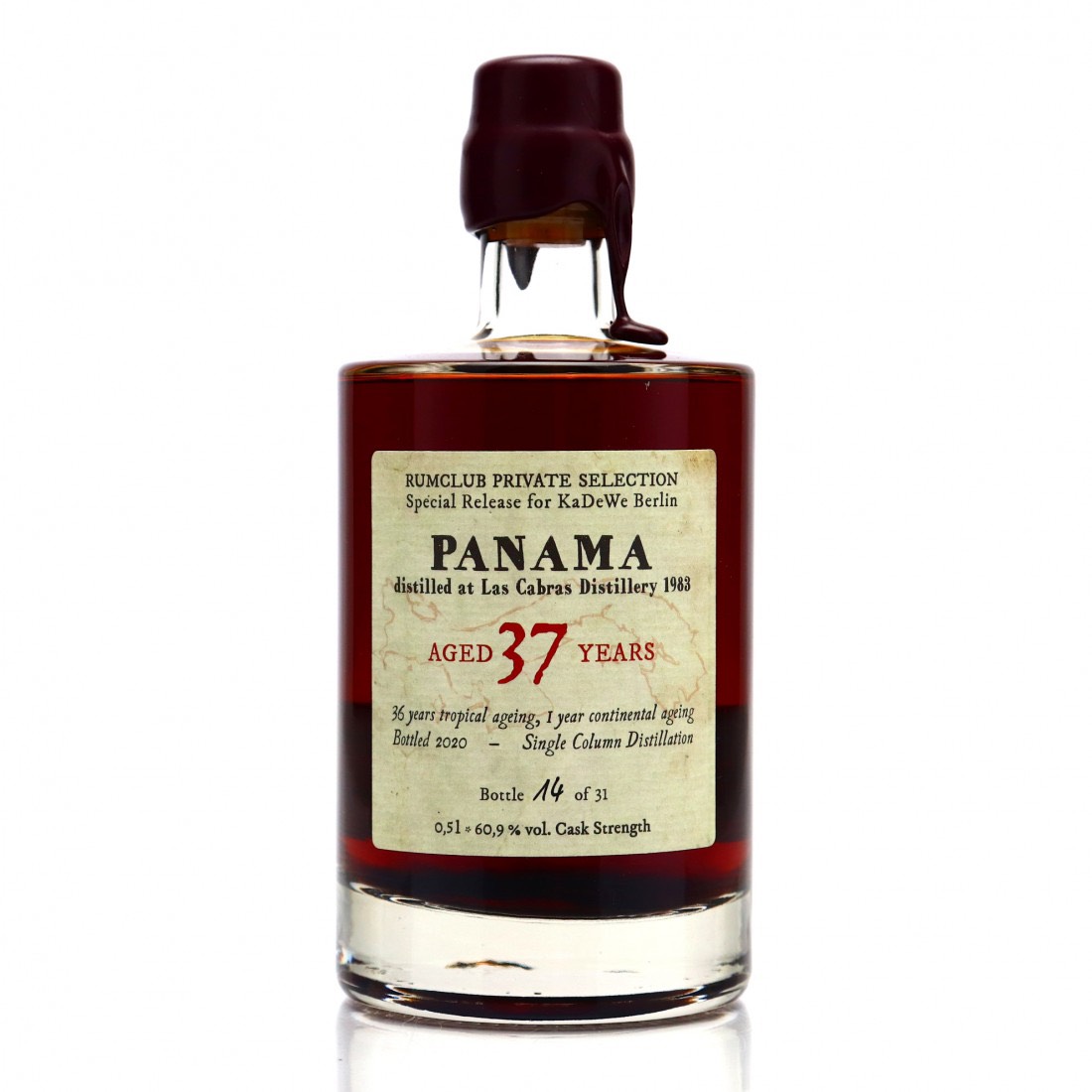 Bottle image of Rumclub Private Selection Special Release for KaDeWe Berlin