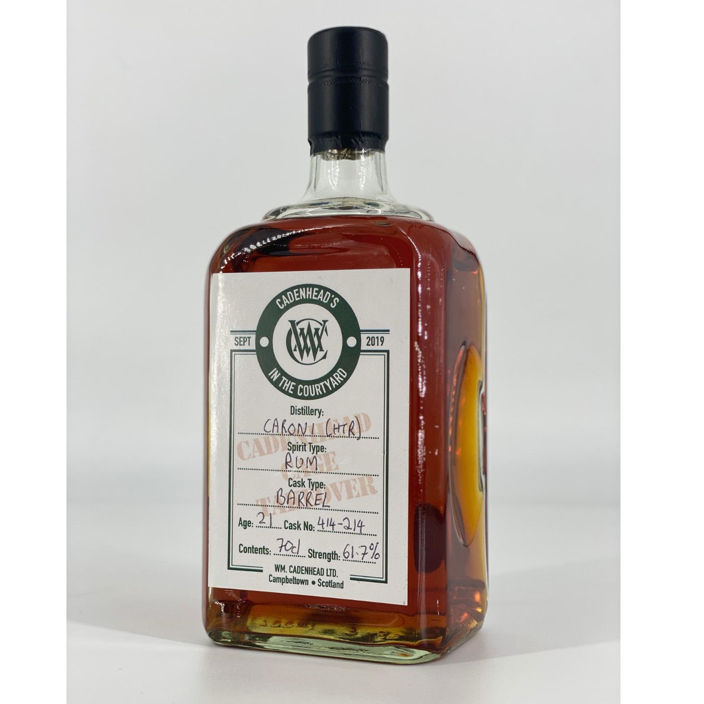 High resolution image of the bottle
