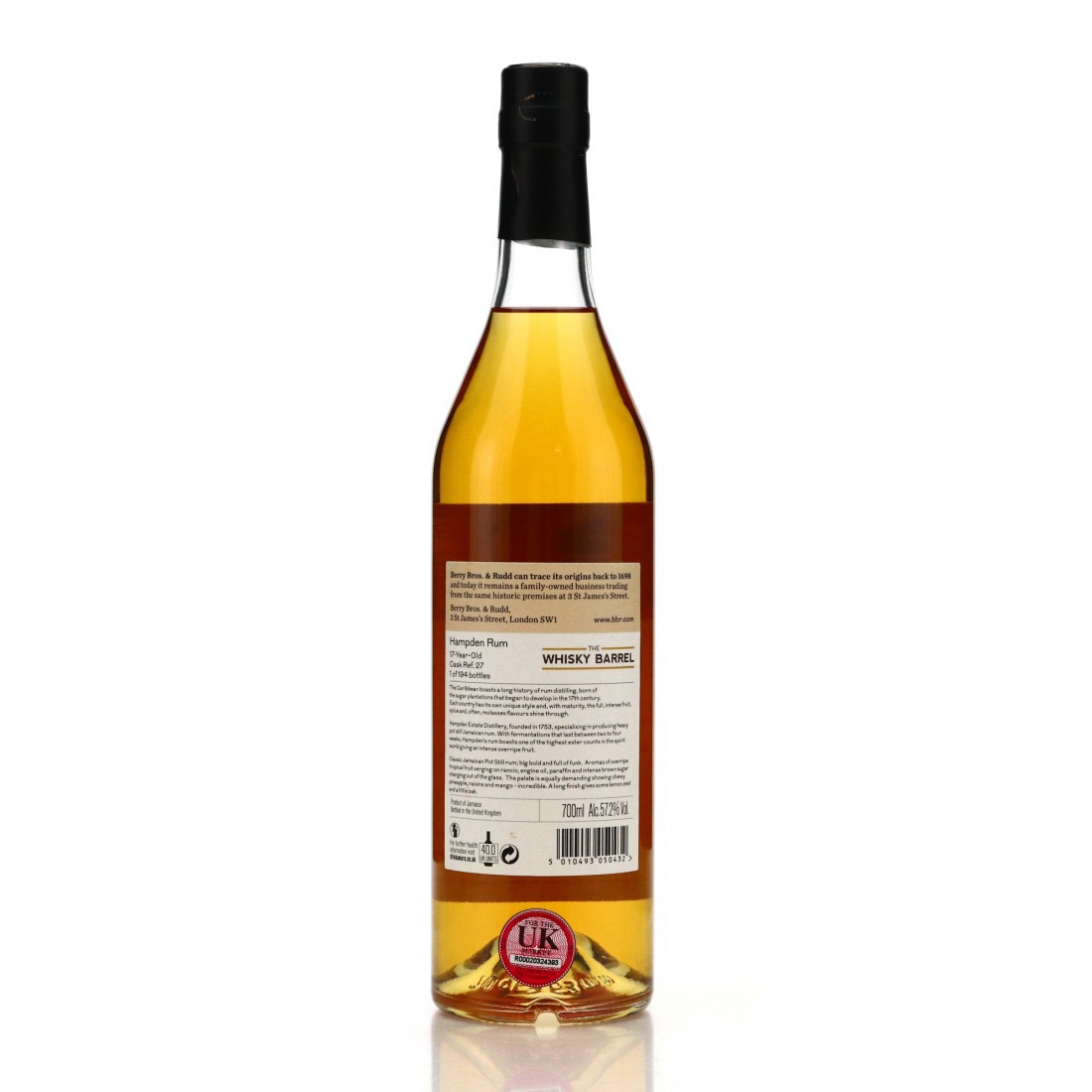 High resolution image of the bottle