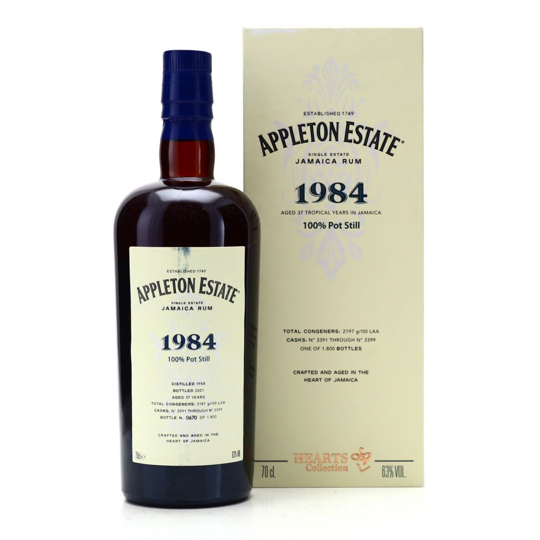 Bottle image of Hearts Collection - 1984