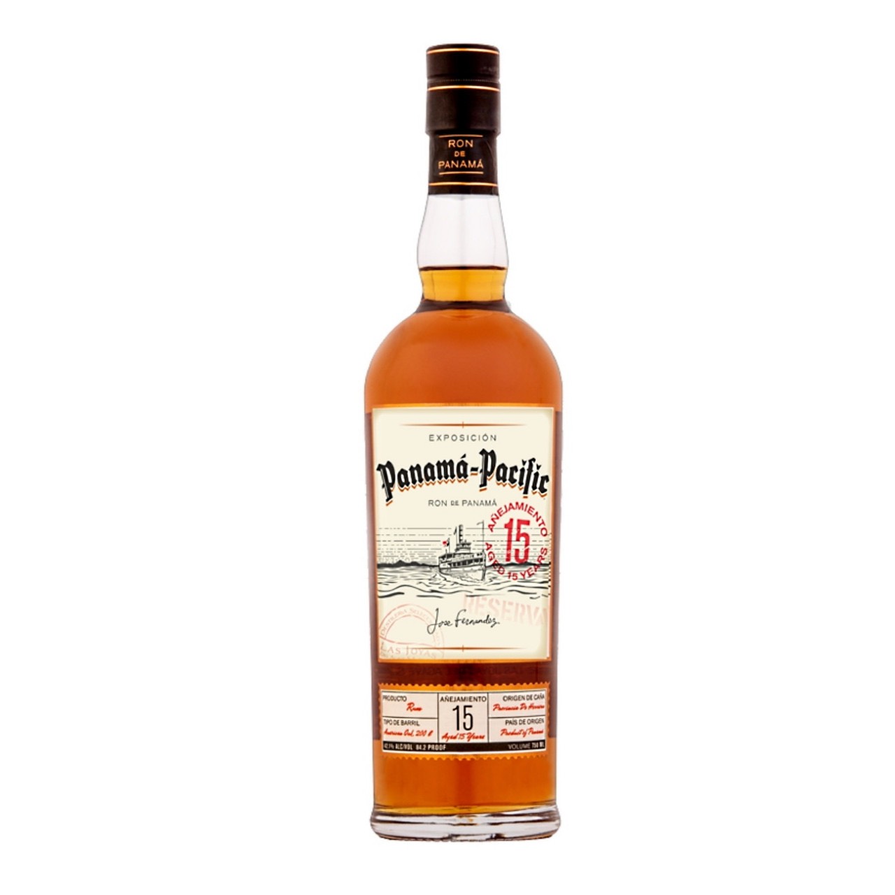 Bottle image of Panama-Pacific Aged 15 Years