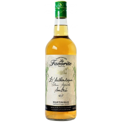 Image of the front of the bottle of the rum Rhum Agricole L’Authentique Ambré
