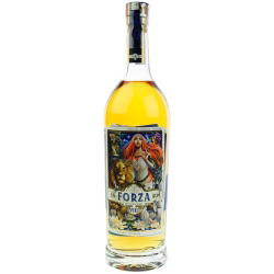 Image of the front of the bottle of the rum The Lovers Rum  VIII La Forza
