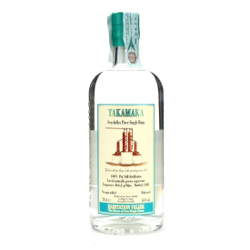 Image of the front of the bottle of the rum Takamaka