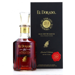 Bottle image of El Dorado 25 Grand Special Reserve