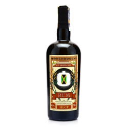 Image of the front of the bottle of the rum Overproof White HLCF