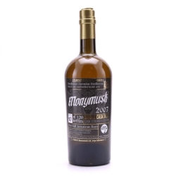 Image of the front of the bottle of the rum Monymusk 2007