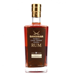 Image of the front of the bottle of the rum Selection Sansibar HTR