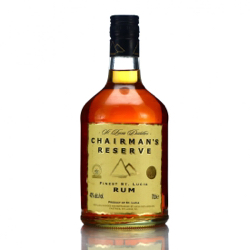 Image of the front of the bottle of the rum Chairman‘s Reserve Finest St. Lucia Rum