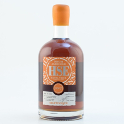 Image of the front of the bottle of the rum HSE Extra Vieux Small Cask