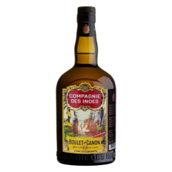 Image of the front of the bottle of the rum Boulet de Canon 12