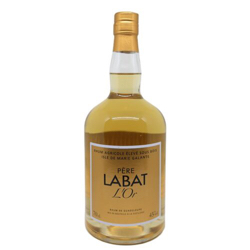 Image of the front of the bottle of the rum Père Labat L’Or
