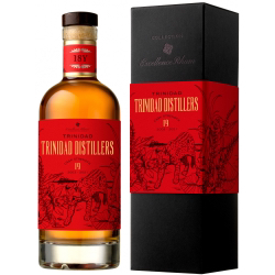 Image of the front of the bottle of the rum Trinidad Distillers